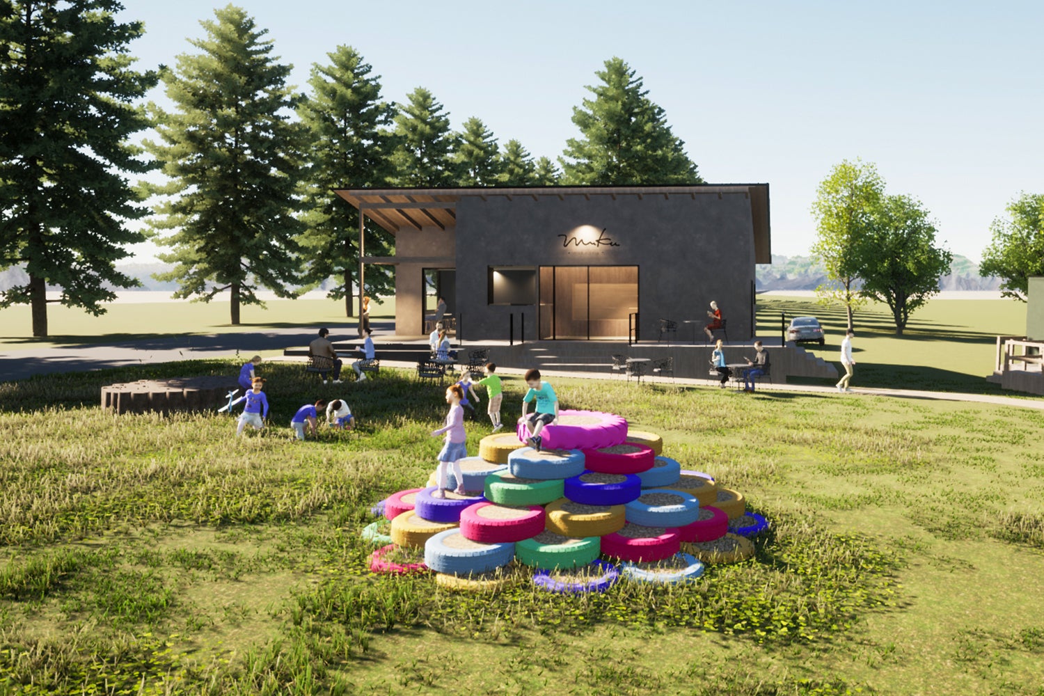 グランピング＆カフェ ムク／画像提供：ブッキングリゾート