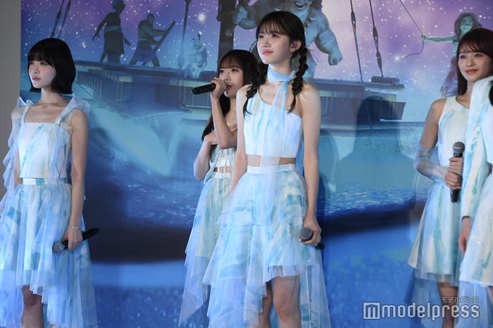 SHIZUKU(飯田栞月)、KEIKO(清水恵子)、COCORO(加藤心)、RAN(石井蘭)(C)モデルプレス