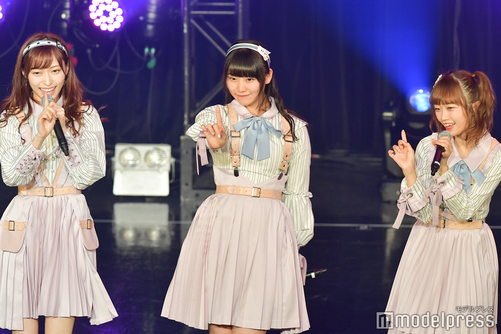 山口真帆、小熊倫実、中井りか／NGT48「TOKYO IDOL FESTIVAL 2018」 （C）モデルプレス