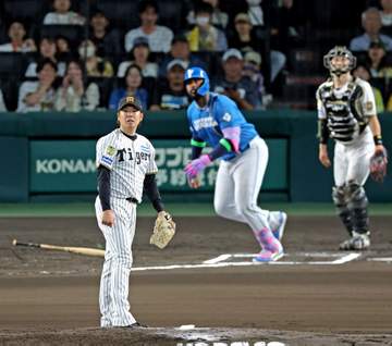 阪神・伏見「投げミス」レイエス警戒も悔しソロ被弾「1点入るとつながっていく」