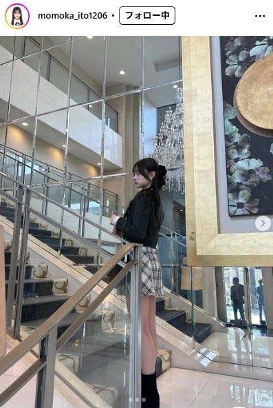 伊藤百花Instagramより