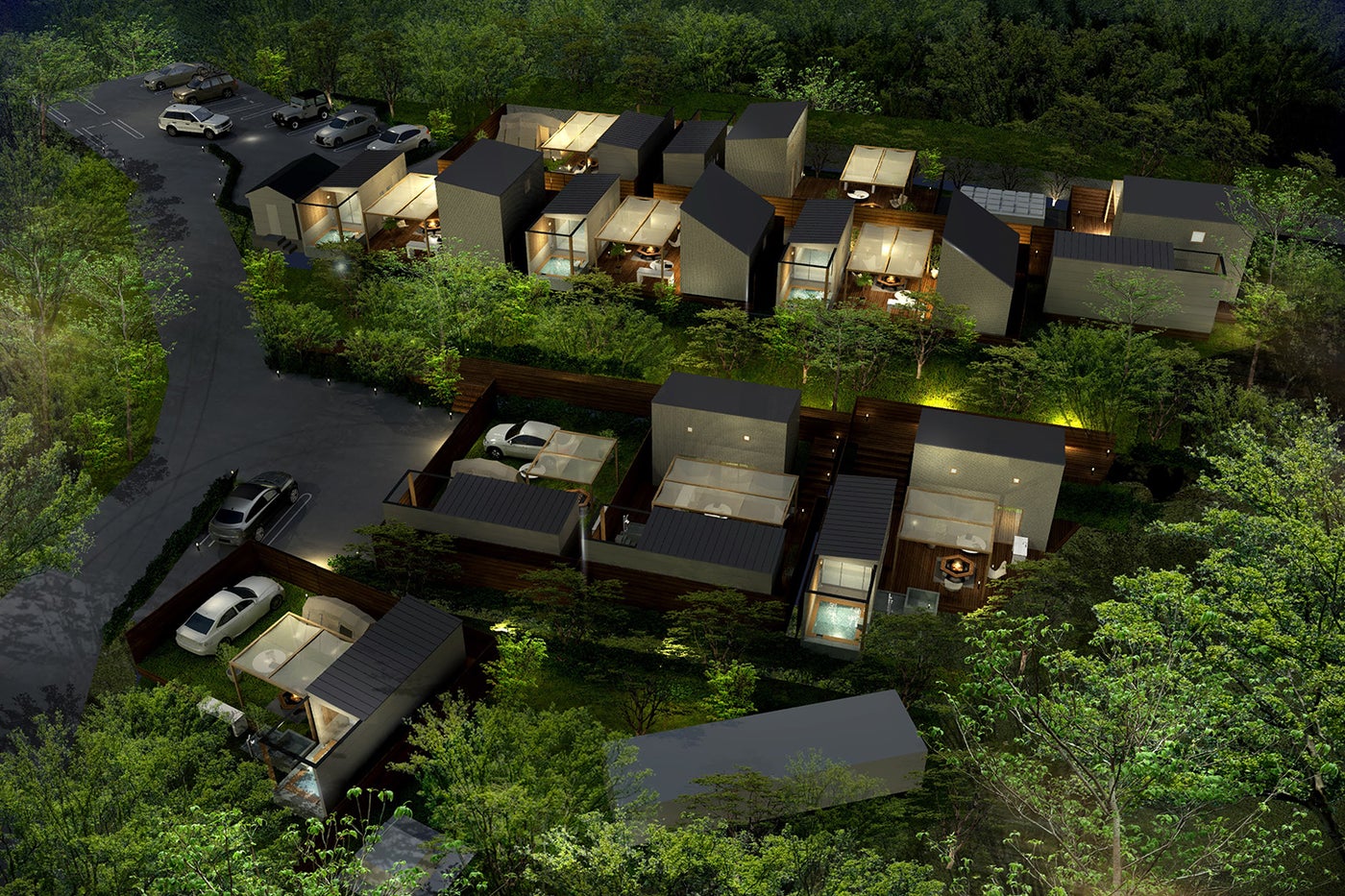 ザ ベース グランピング湯河原／画像提供：ブッキングリゾート