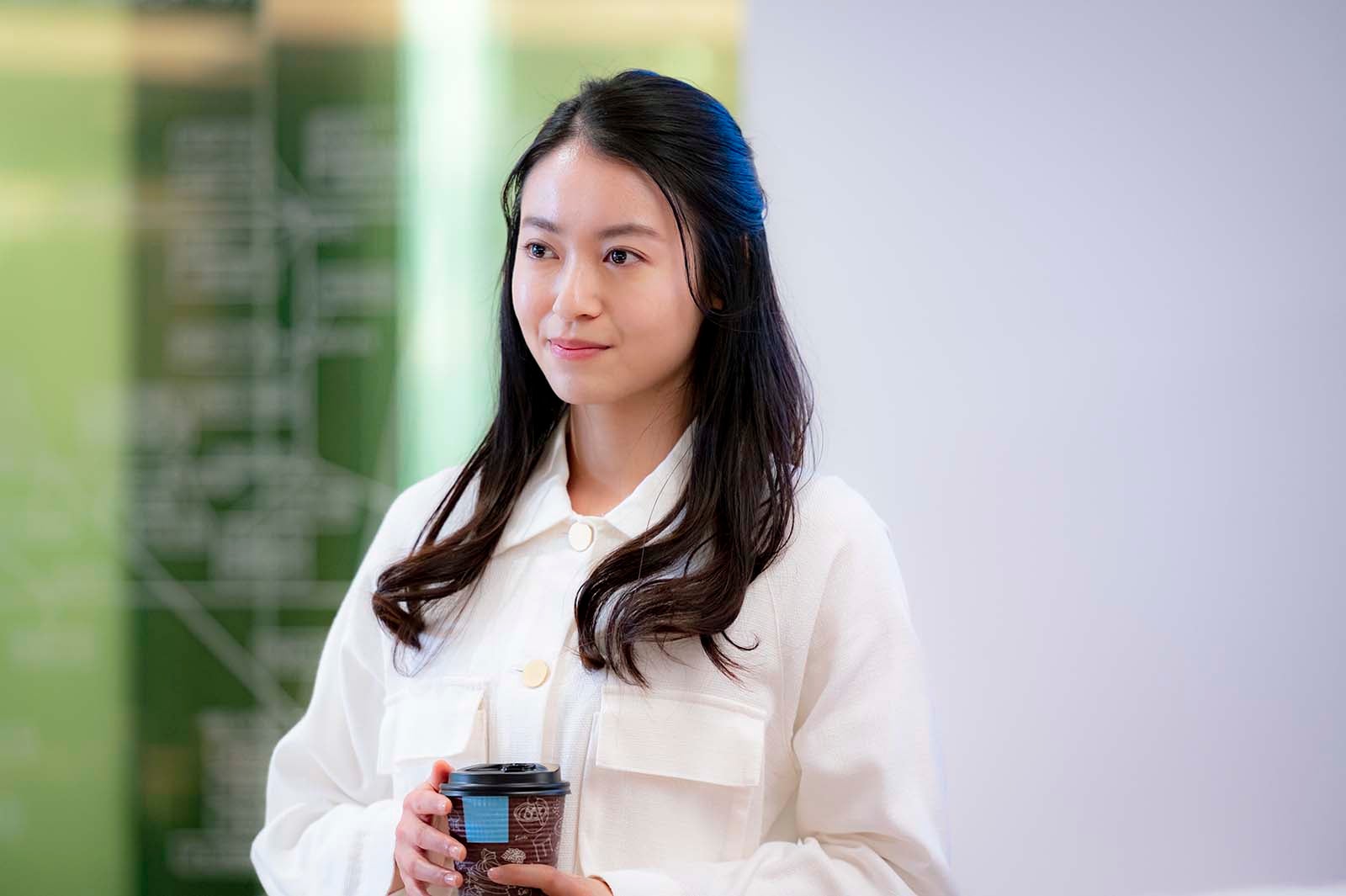 田辺桃子／「夕暮れに、手をつなぐ」最終話より（C）TBS