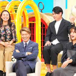 （上段左から）平野早矢香、吉村崇（下段左から）ヒロミ、門脇麦（C）日本テレビ