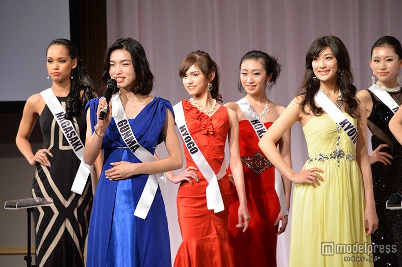 「2015ミス・ユニバース・ジャパン」ファイナリストによるスピーチ