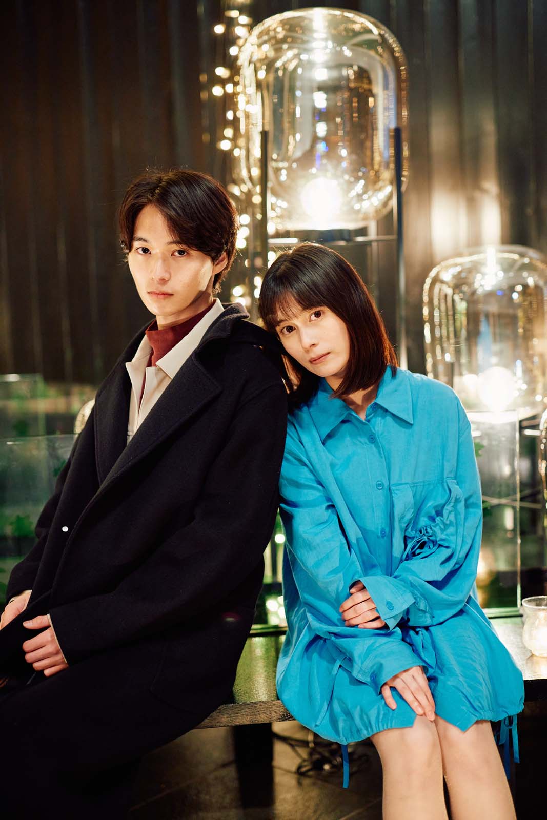 米村知希、大久保桜子／Netflix「オオカミちゃんには騙されない」（C）Netflix