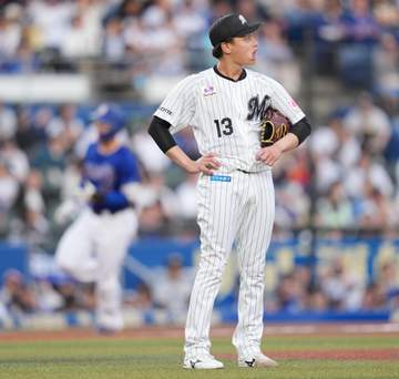 ロッテ・毛利が悪夢の3回10失点KO 初回打者9人5失点、三回は鵜飼に満塁弾浴びる 中日・桜井とのドラ2同期対決も大乱調