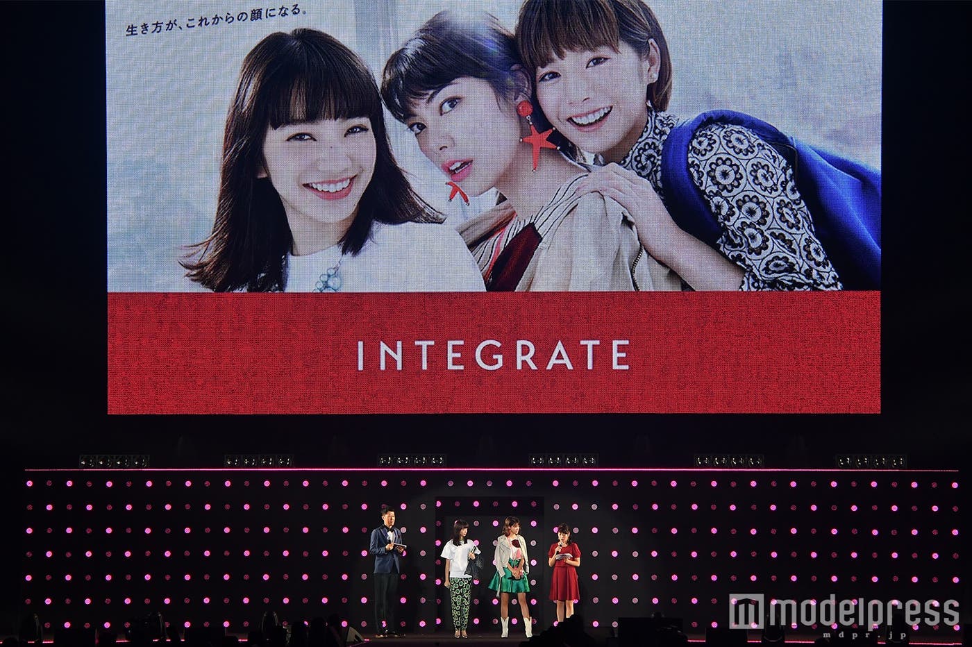 「インテグレート」ステージの模様(C)モデルプレス
