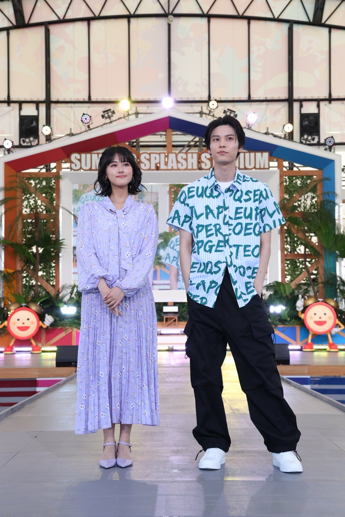 原菜乃華、萩原利久／映画「ミステリと言う勿れ」STAGEの様子（提供写真）