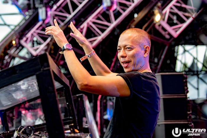 Mitomi Tokoto「ULTRA JAPAN 2017」初日より/(提供写真)