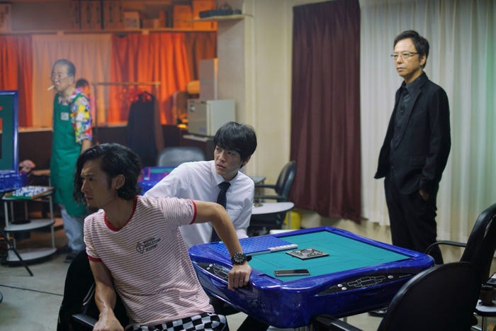 淵上泰史、大東駿介、板尾創路/「フリンジマン ~愛人の作り方教えます~」第4話より(画像提供:テレビ東京)