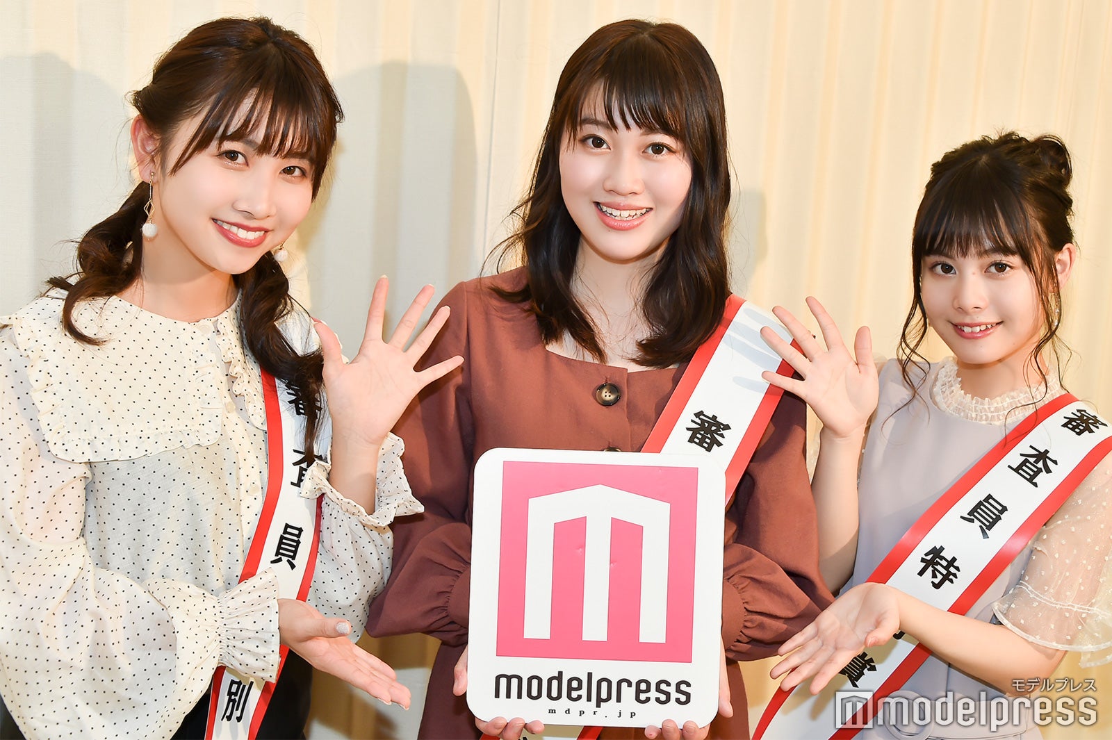 西村未来望、森千瑛香、中野唯（C）モデルプレス