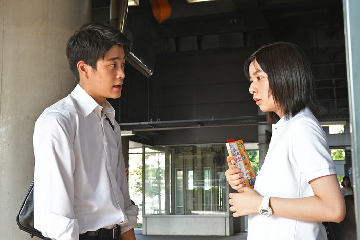 井之脇海、上白石萌歌/「義母と娘のブルース」第6話より(C)TBS