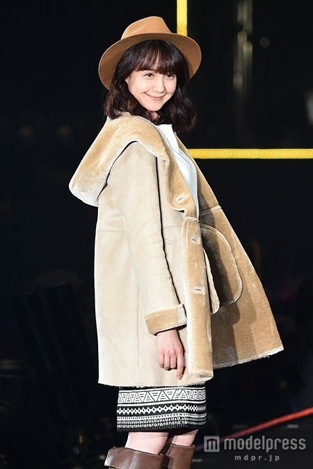 「第21回 東京ガールズコレクション2015 AUTUMN/WINTER」に出演したトリンドル玲奈