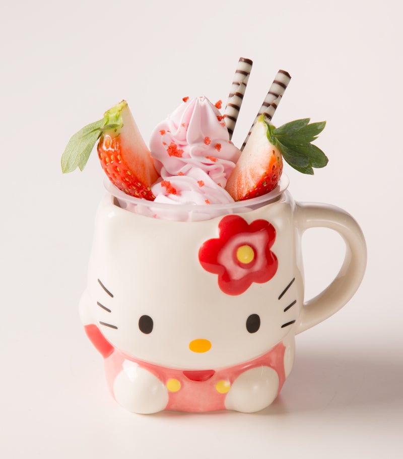 キャラクターデザートカップ￥650（カップ含む）（C）2017 SANRIO CO., LTD.