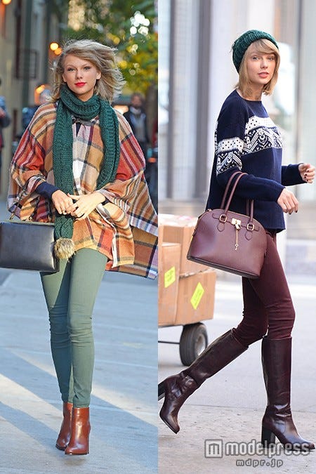 テイラー スウィフトのカラースキニーコーデが超キュート モデルプレス テイラー スウィフトのカラースキニーコーデが超キュート モデルプレス