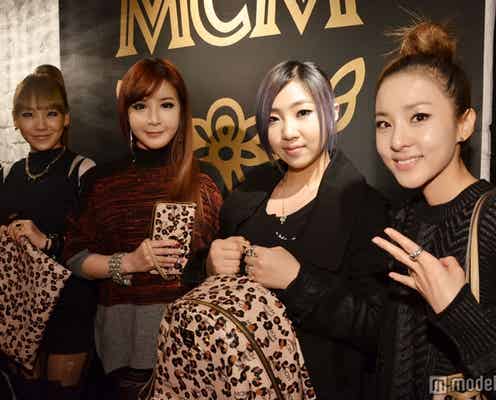 2NE1のサプライズ来場で大パニック!「MCM」日本上陸パーティー