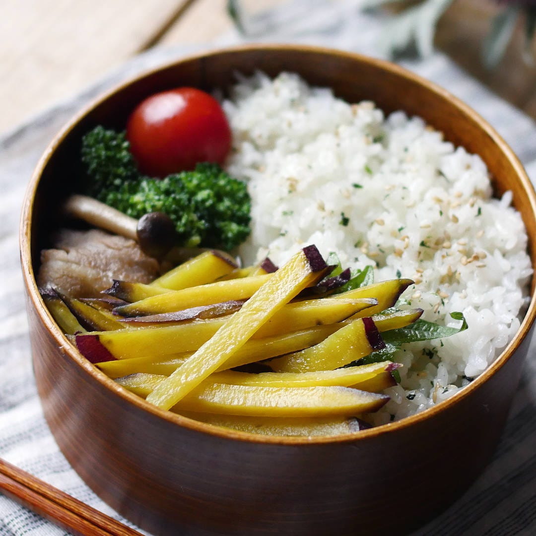 【レシピ部】さつまいものメープル塩バター