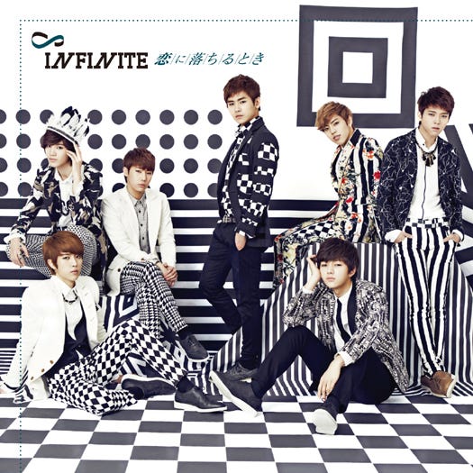 INFINITE「恋に落ちるとき」(2013年6月5日発売)通常盤