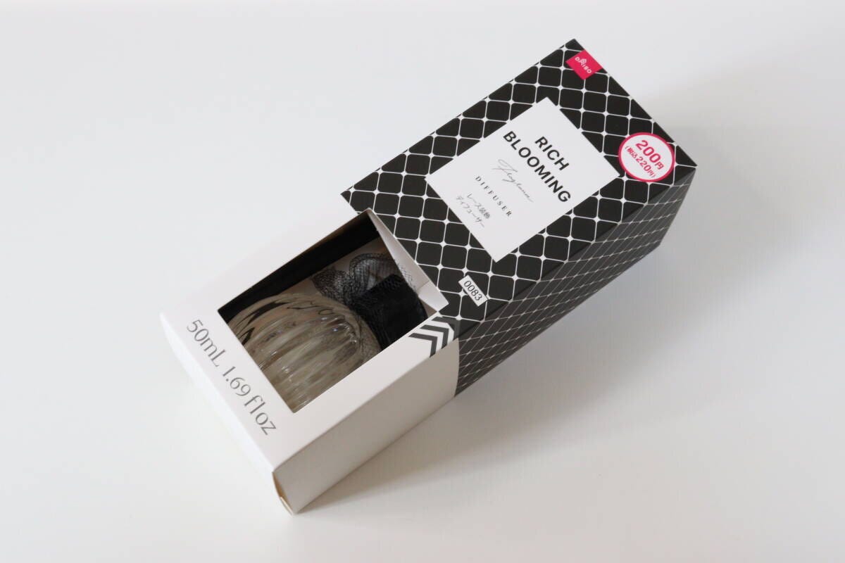 レース装飾ディフューザー（50mL、リッチブルーミング）