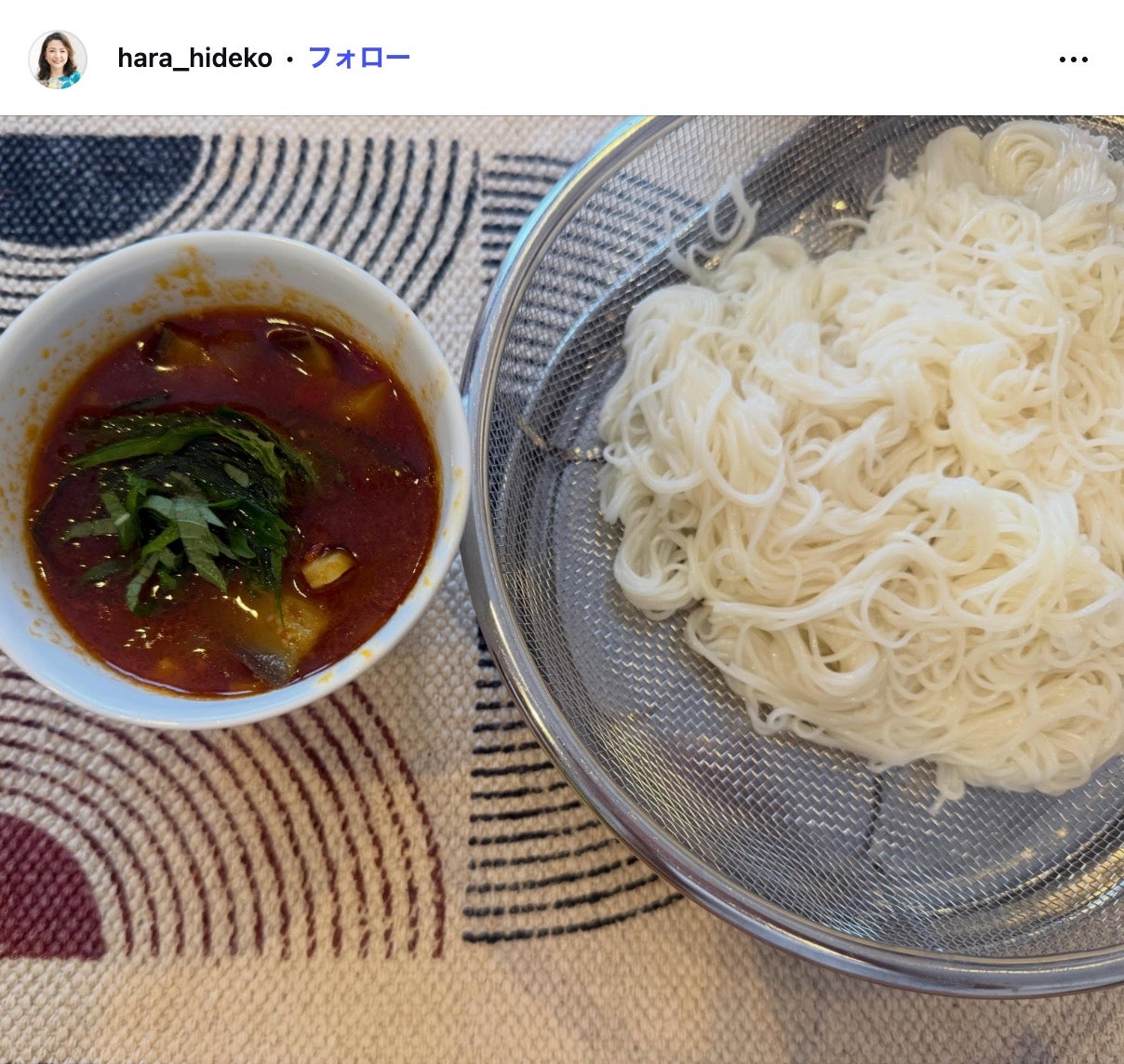 原日出子Instagramより