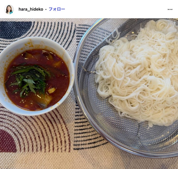 原日出子Instagramより