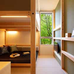 ロフトベッドを備えた客室「YAGURA  Room」／画像提供：星野リゾート
