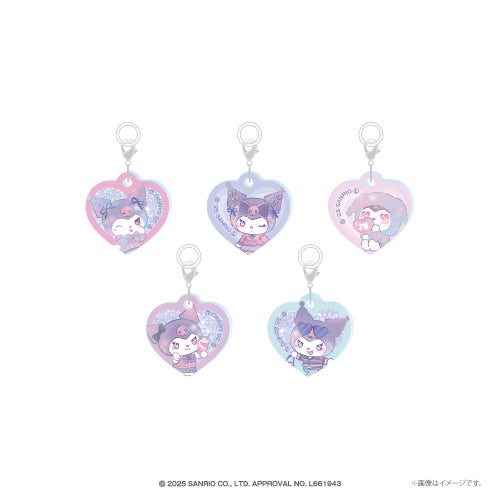 ストローチャーム（ランダム5種）　税込660円（C）2025 SANRIO CO., LTD. APPROVAL NO. L661943