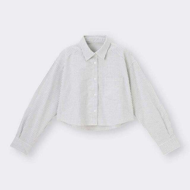GU　新作　トップス　シャツ