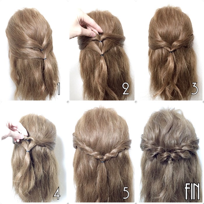 他のアレンジとの組み合わせも手軽 ロープ編みのヘアアレンジ モデルプレス 他のアレンジとの組み合わせも手軽 ロープ編みのヘアアレンジ モデルプレス