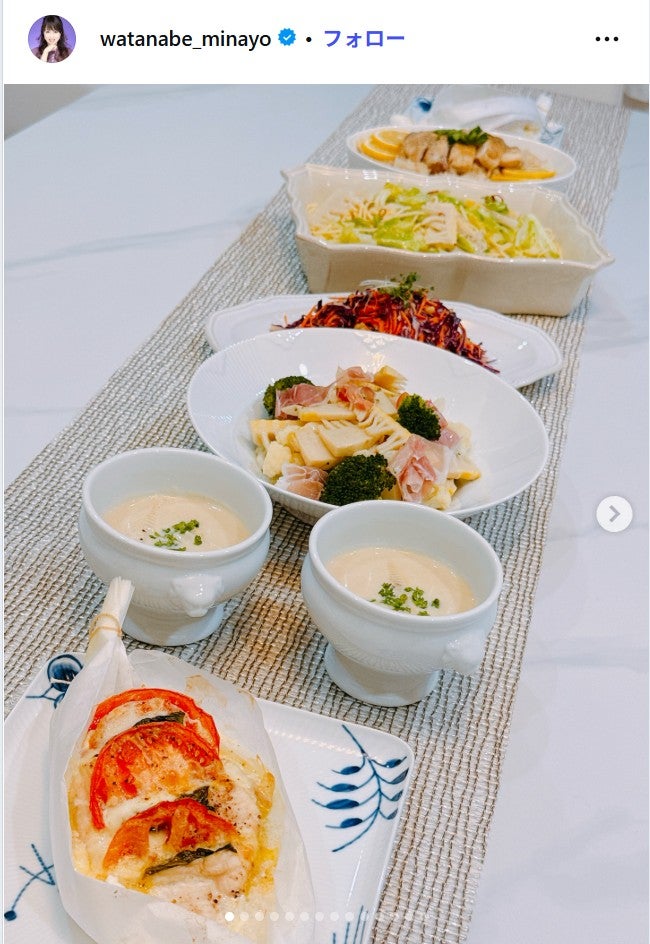 渡辺美奈代Instagramより