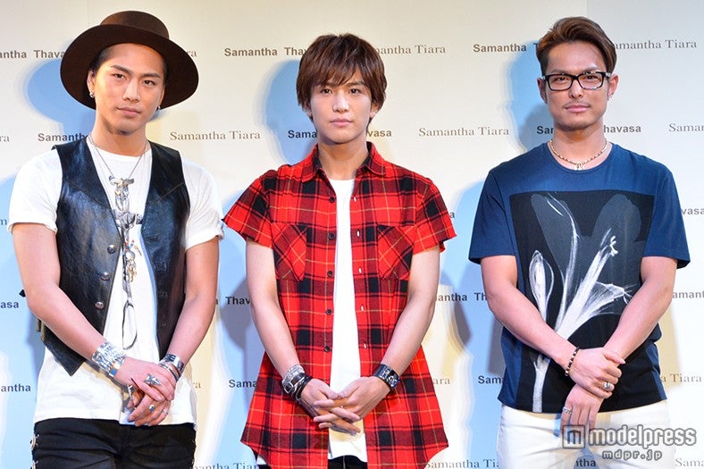 （左から）登坂広臣、岩田剛典、今市隆二