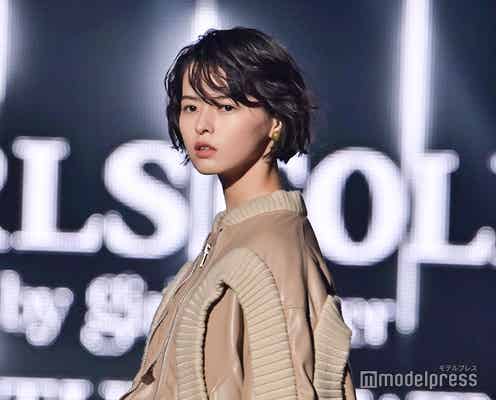 “SNS界隈をざわつかせる美女”羽音がランウェイデビュー 新人と思えぬ圧倒的オーラ<TGC2021A/W>