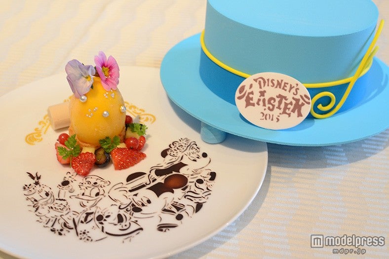 シトラスフルーツのカッサータ　ジャスミン風味のアイスクリーム添え