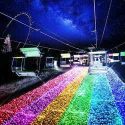 関東最大600万球が煌めく「さがみ湖イルミリオン」 21種のアトラクションで体験型イルミへ進化/画像提供:富士急行株式会社