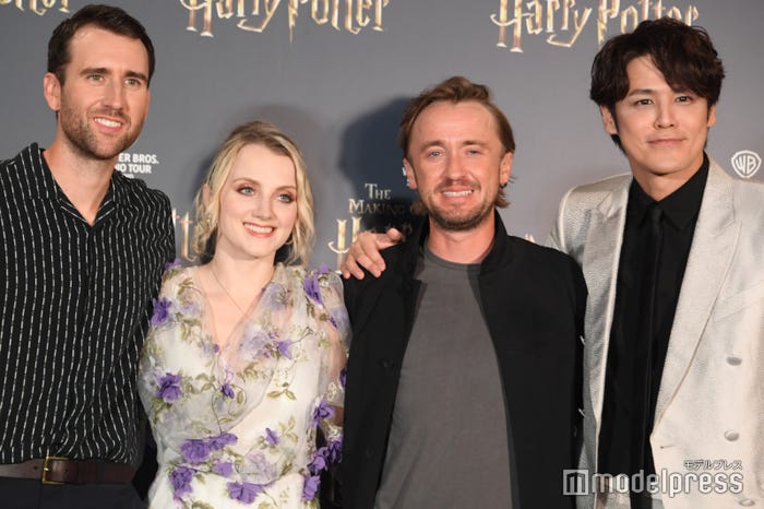 マシュー・ディビット・ルイス、イヴァナ・リンチ、トム・フェルトン、宮野真守(C)モデルプレス