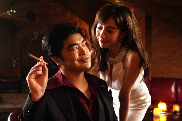 加藤諒、田中みな実(C)フジテレビ