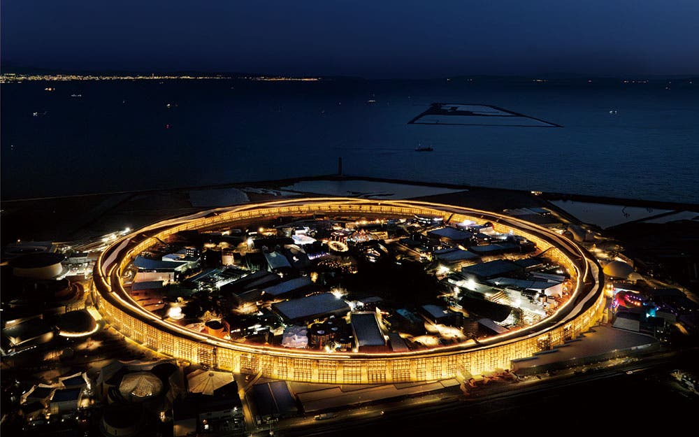 大屋根リングは大阪・関西万博の理念「多様でありながら、ひとつ」を表すシンボル