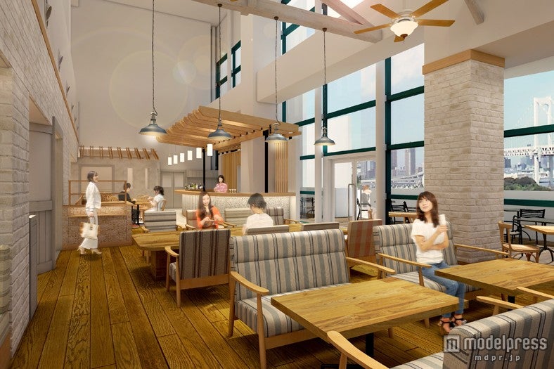 「Eggs 'n Thingsお台場店」内観イメージ