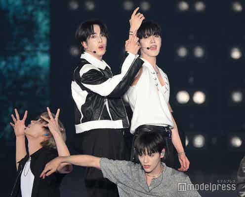 n.SSign、パワフルな歌声&複雑フォーメーション両立 関西弁も披露「めっちゃ好きやで」【関西コレクション 2024 A/W】