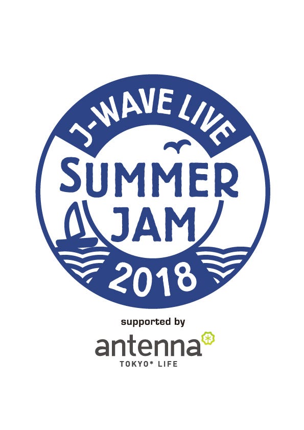 J-WAVE LIVE SUMMER JAM 2018ロゴ(提供画像)