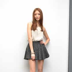 インタビューに応じてくれた菜々緒