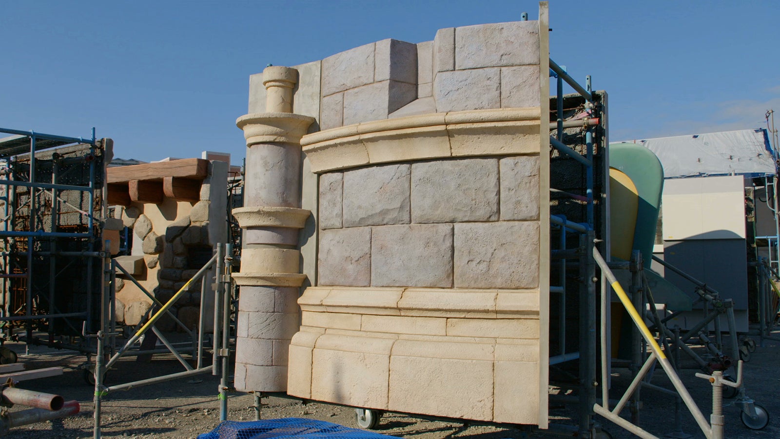 工事の様子（C）Disney