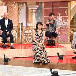 （上段左から）小峠英二、陣内智則（下段左から）福本莉子、矢田亜希子、ヒロミ（C）日本テレビ