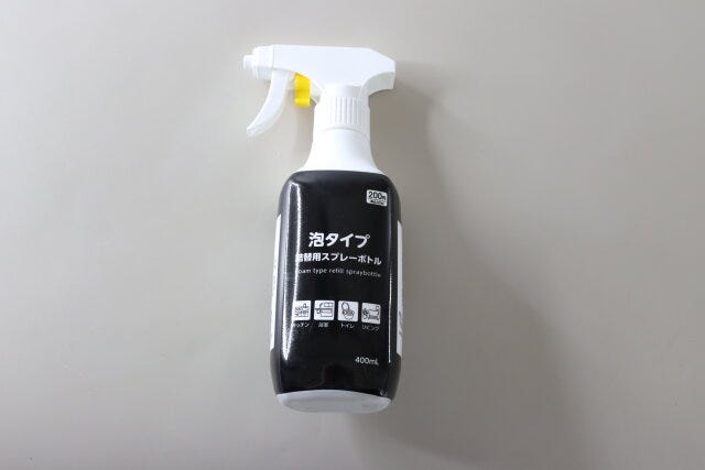 泡タイプ詰替用スプレーボトル　パッケージ
