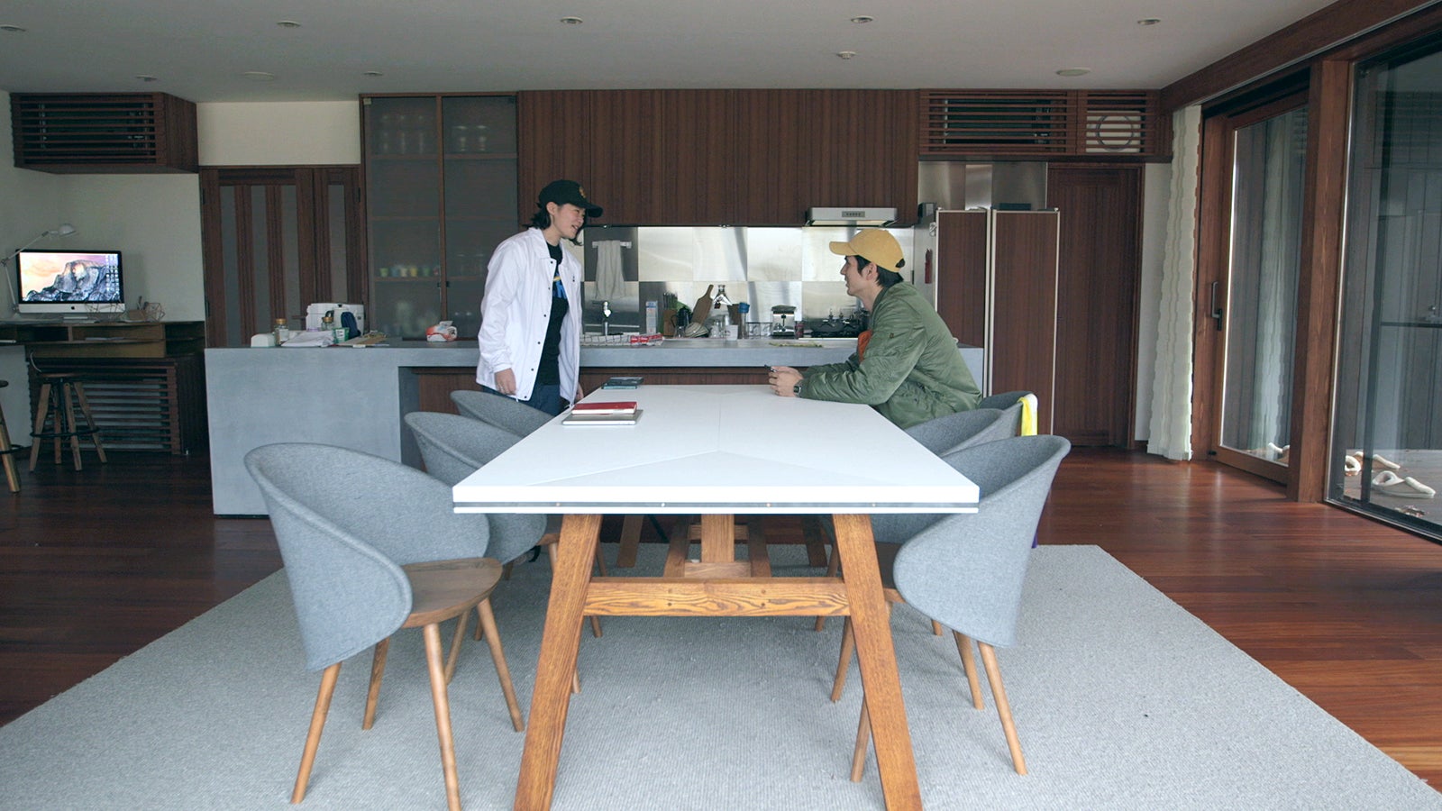 つば冴、至恩「TERRACE HOUSE OPENING NEW DOORS」5th WEEK（C）フジテレビ／イースト・エンタテインメント