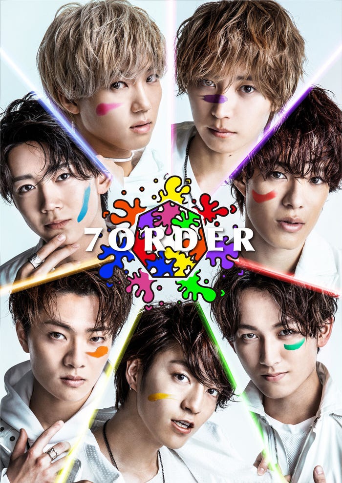 舞台「7ORDER」ビジュアル(左上から時計回りに)安井謙太郎、阿部顕嵐、真田佑馬、萩谷慧悟、森田美勇人、諸星翔希、長妻怜央(C)7ORDER project