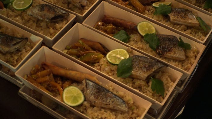 細川芙美さんのお弁当(写真提供:関西テレビ)