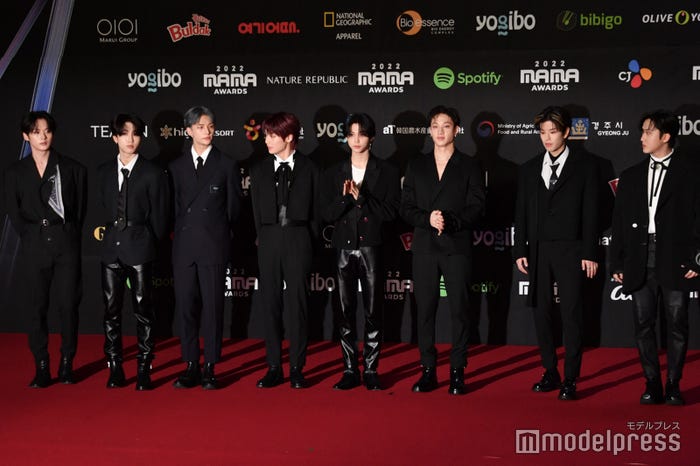 Stray Kids/リノ、ハン、ヒョンジン、アイエン、フィリックス、バンチャン、スンミン、チャンビン (C)モデルプレス