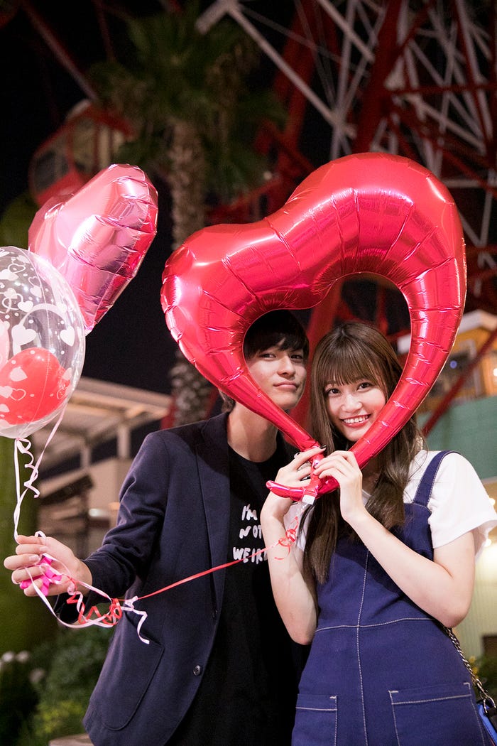 高橋文哉、生見愛瑠「太陽とオオカミくんには騙されない」(C)AbemaTV